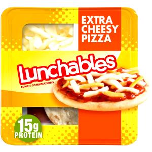 1 package (119 g) Lunchables Extra Cheesy Pizza