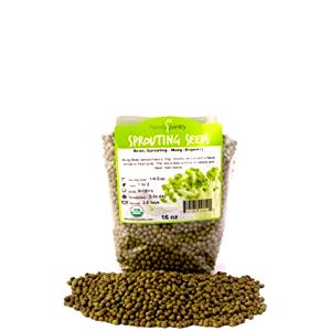 1 Package (12 Oz) Mung Beans (Mature Seeds, Sprouted)