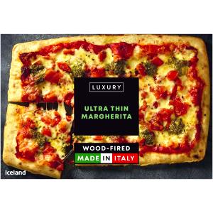 1 package (133 g) Ultra Thin Margherita Pizza