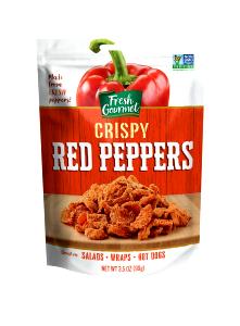 1 package (14 g) Charred Tomato Crispy Red Bell Peppers