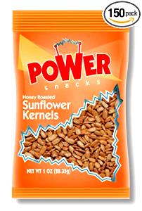 1 package (14 g) Honey Roasted Sunflower Kernels