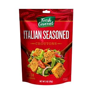 1 package (14 g) Italian Seasoned Premium Croutons (Package)