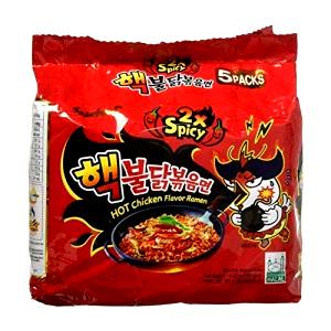 1 package (140 g) Hot Chicken Flavor Ramen