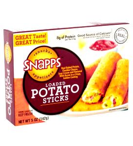 1 package (142 g) Loaded Potato Sticks