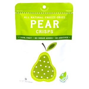 1 package (15 g) Freeze Dried Pear Crisps
