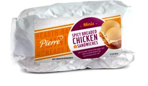 1 package (163 g) Mini Chicken Sandwiches
