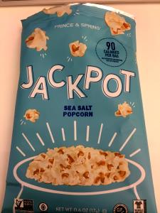 1 package (17 g) Jackpot Sea Salt Popcorn