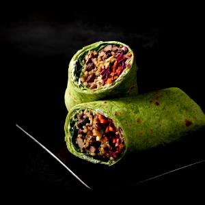 1 package (17 oz) Baja Black Bean Veggie Wrap