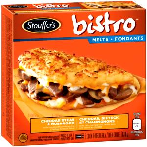 1 package (170 g) Lean Cafe Steak, Cheddar & Mushroom Panini