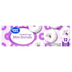 1 package (1.75 oz) Powdered Sugar Mini Donuts
