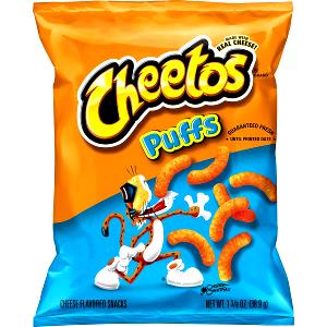 1 package (18 g) Puffed Cheese Curls