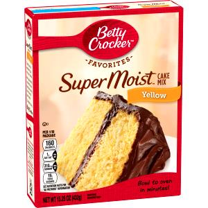 1 Package (18.50 Oz) Yellow Cake (Dry Mix, Pudding Type)