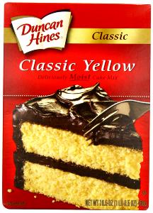 1 Package (18.50 Oz) Yellow Cake (Dry Mix, Unenriched, Pudding Type)