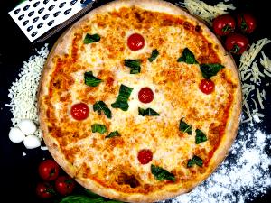 1 package (194 g) Corner Bistro Margherita Flatbread Pizza