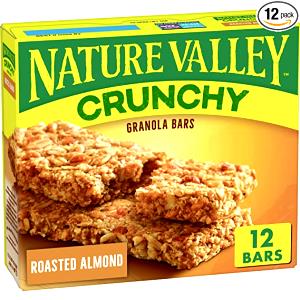 1 package (2 bars) (40 g) Crunchy Granola Bars - Roasted Almond Crunch