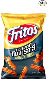 1 package (2 oz) Flavor Twists Honey BBQ (Package)