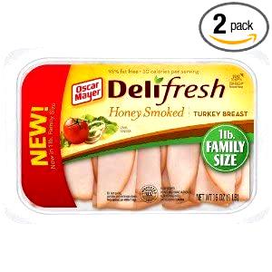 1 package (2 oz) Sliced Smoked Turkey