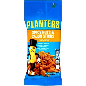 1 package (2 oz) Trail Mix Spicy Nuts & Cajun Sticks (Package)