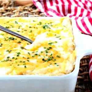 1 package (207 g) Cheesy Mashed Potatoes & Fried Chicken
