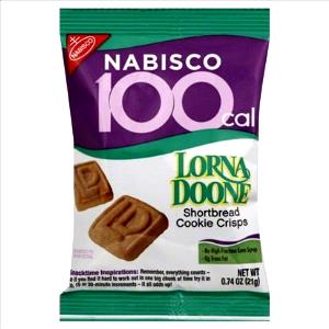 1 package (21 g) Lorna Doone Shortbread Cookie Crisps 100 Calorie Pack