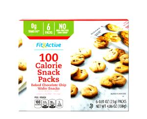 1 package (21 g) Mini Chocolate Chip Cookies - 100 Calorie Pack