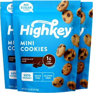 1 package (21 g) Smart Portion Chocolate Chip Cookies