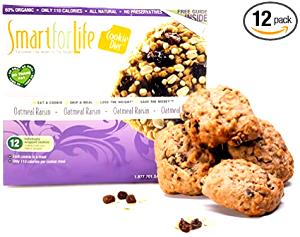 1 package (21 g) Smart Portion Oatmeal Raisin Cookies