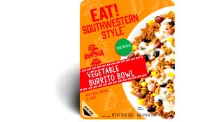 1 package (213 g) Southwestern Style Vegetable Burrito Bowl