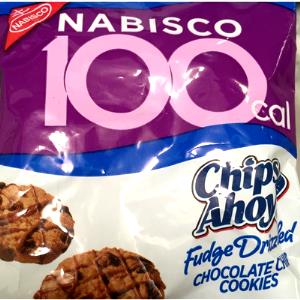 1 package (22 g) Fudge Drizzled Chocolate Chip Cookies