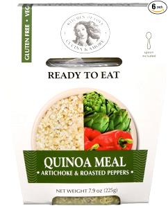 1 package (225 g) Quinoa Meal Artichoke and Roasted Peppers