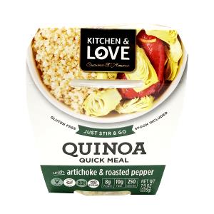 1 package (225 g) Quinoa Quick Meal with Artichoke & Roasted Pepper
