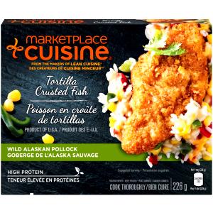 1 package (226 g) Features Tortilla Crusted Fish