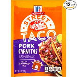 1 package (226 g) Smart Creations Pork Carnitas Fajitas
