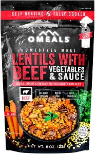 1 package (227 g) Homestyle Beef & Vegetables