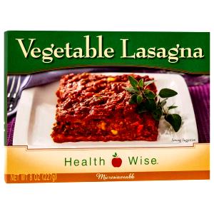 1 package (227 g) Vegetable Lasagna