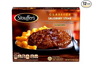 1 package (232 g) Salisbury Steak