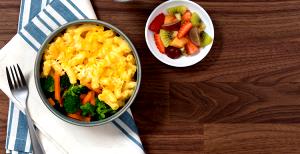 1 package (237 g) Three Cheese Macaroni with Broccoli & Carrots