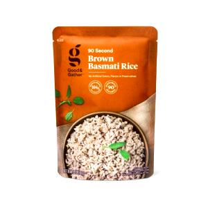 1 package (240 g) 90 Second Brown Basmati Rice