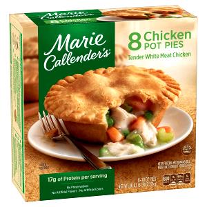 1 package (241 g) Chicken Pot Pie