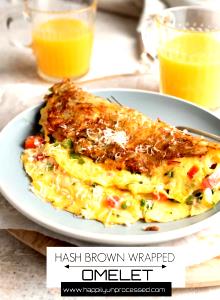 1 package (241 g) Chicken Santa Fe Style Omelet with Broccoli Hash