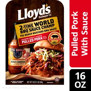 1 package (241 g) Pulled Pork with BBQ Sauce & Vegetables
