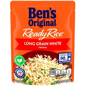 1 package (249 g) 90 Second Original Long Grain White Rice
