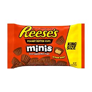1 package (2.5 oz) Peanut Butter Cups Minis (Package)