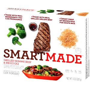 1 package (255 g) Grilled Sesame Beef & Broccoli