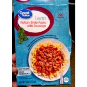 1 package (255 g) Lean Italian-Style Pasta with Sausage