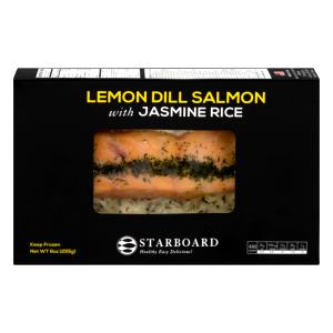 1 package (255 g) Lemon Dill Salmon with Jasmine Rice