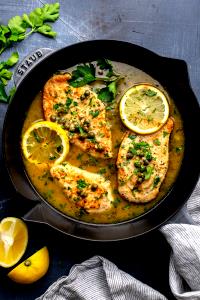 1 package (255 g) Lemon Herb Chicken Piccata