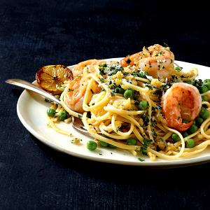 1 package (255 g) Shrimp Scampi with Linguine