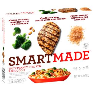 1 package (255 g) Spicy Peanut Chicken & Broccoli