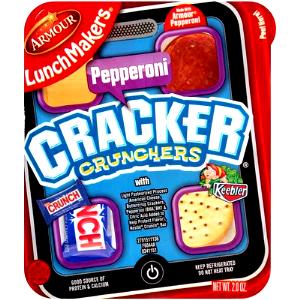 1 package (2.6 oz) LunchMakers Cracker Crunchers Chicken